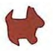 Mylar Shapes Dog (5")